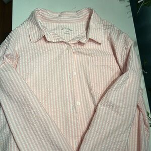 Ribbed like button down size 14